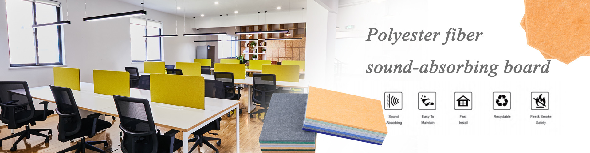 جودة لوحات صوتية بوليستر مصنع